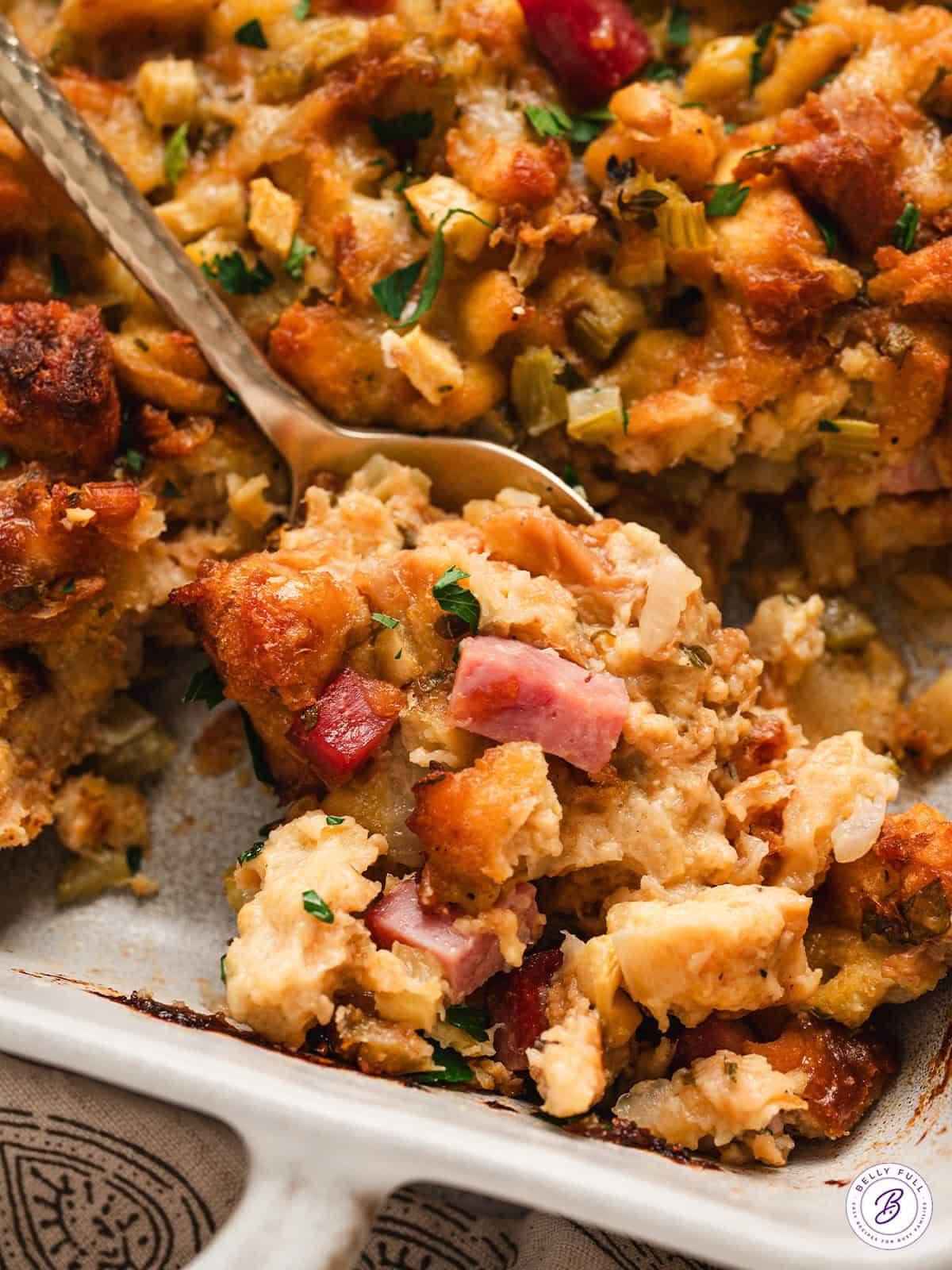 Ham and Gruyere Stuffing