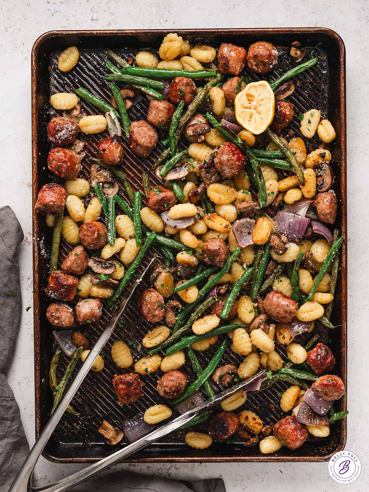 Sheet Pan Gnocchi and Sausage