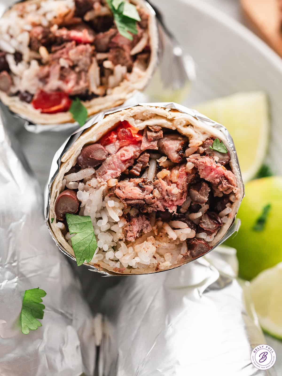 Chipotle Steak Burrito Copycat