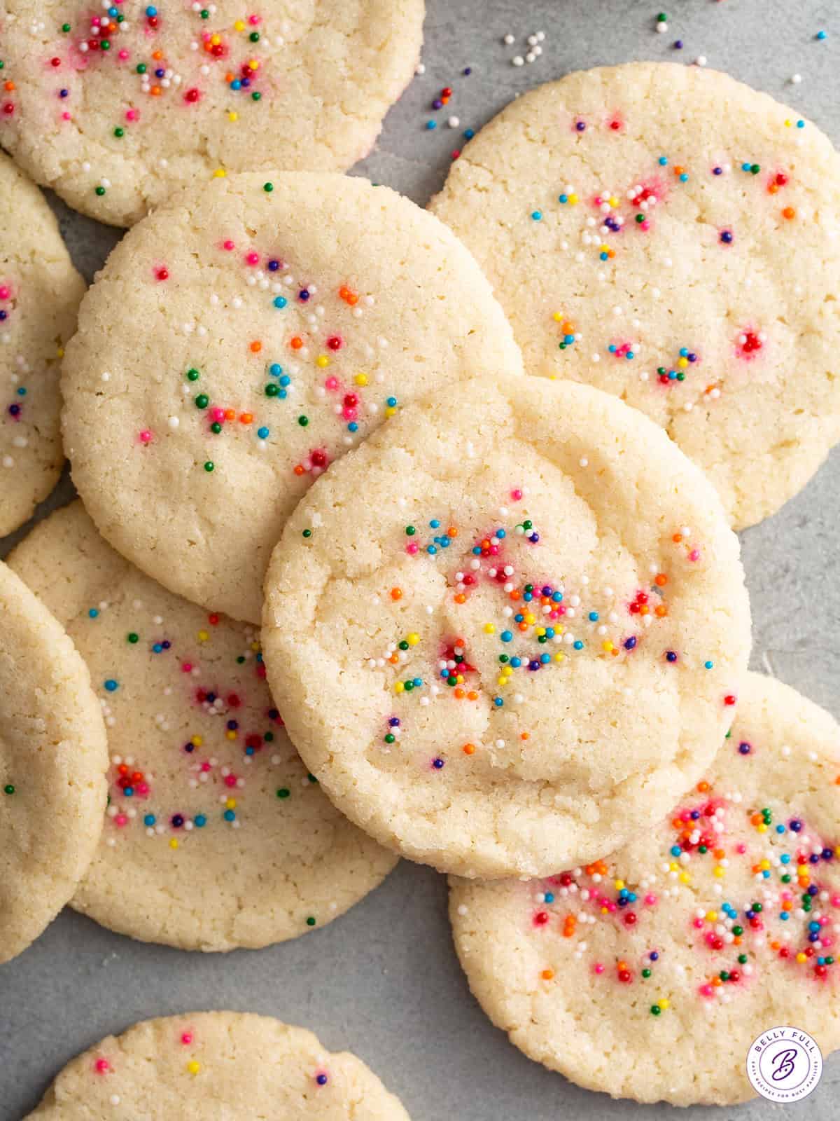 {3 Ingredient} Easy Sugar Cookies