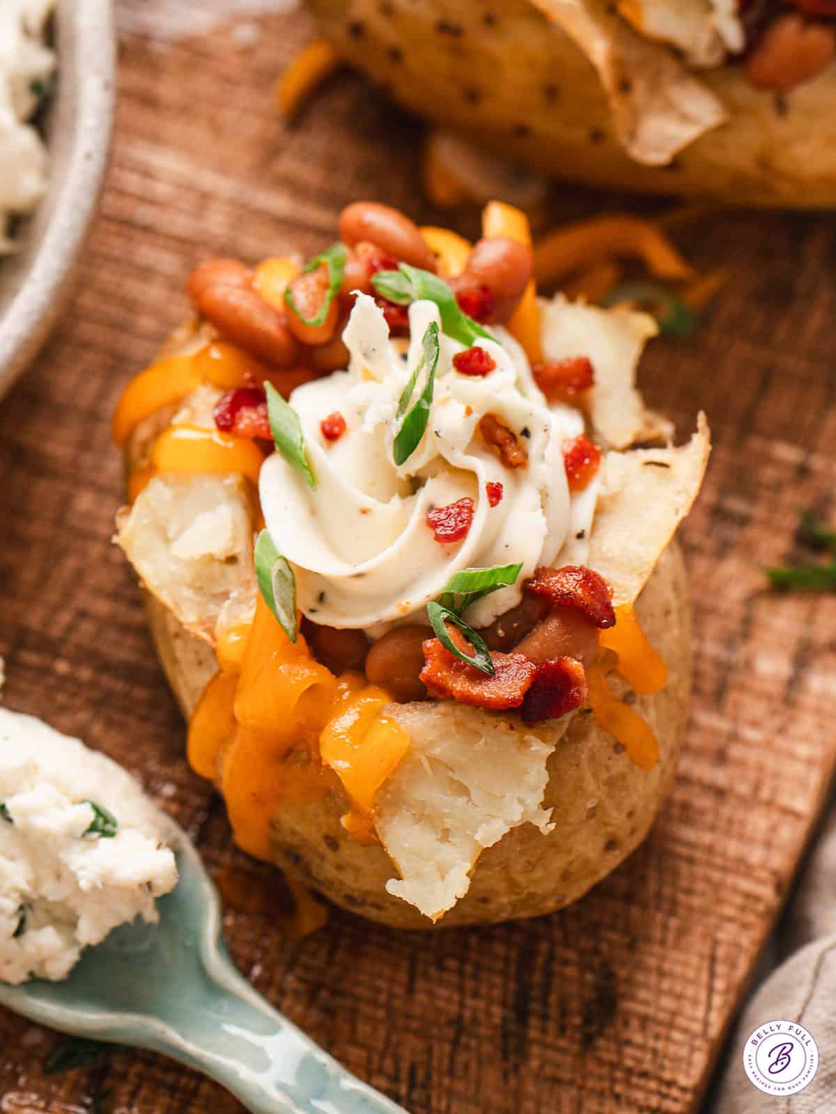 Stuffed Jacket Potatoes