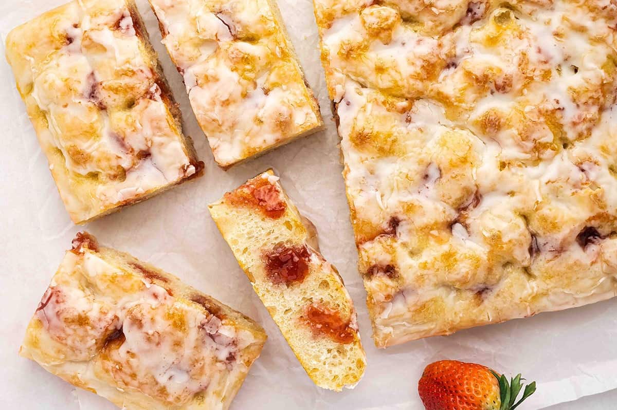 Jelly Donut Focaccia