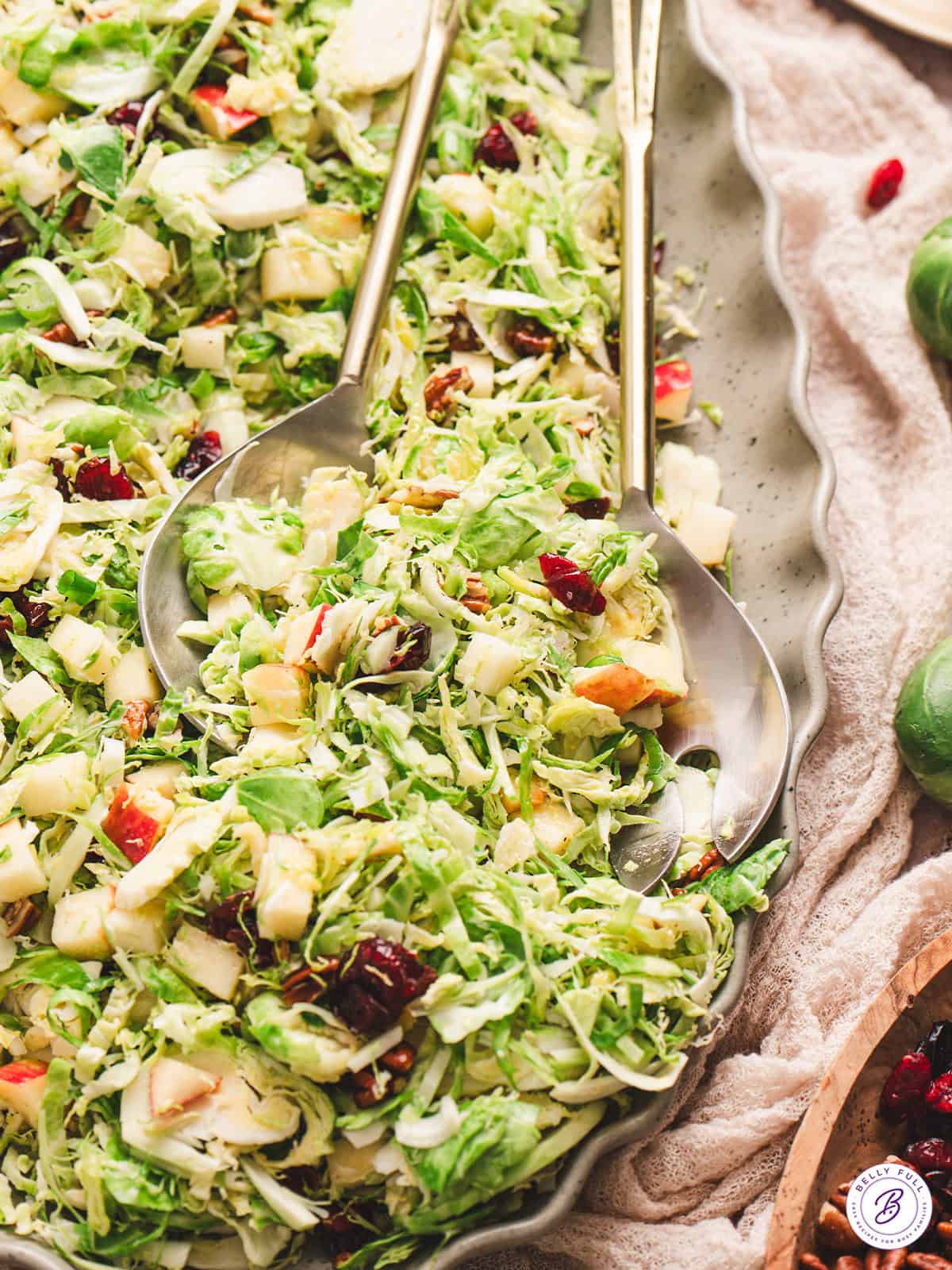 Shaved Brussels Sprouts Salad