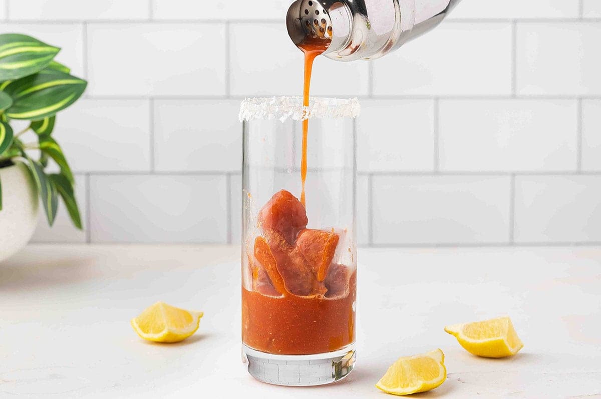 Bloody Mary Ice Cubes