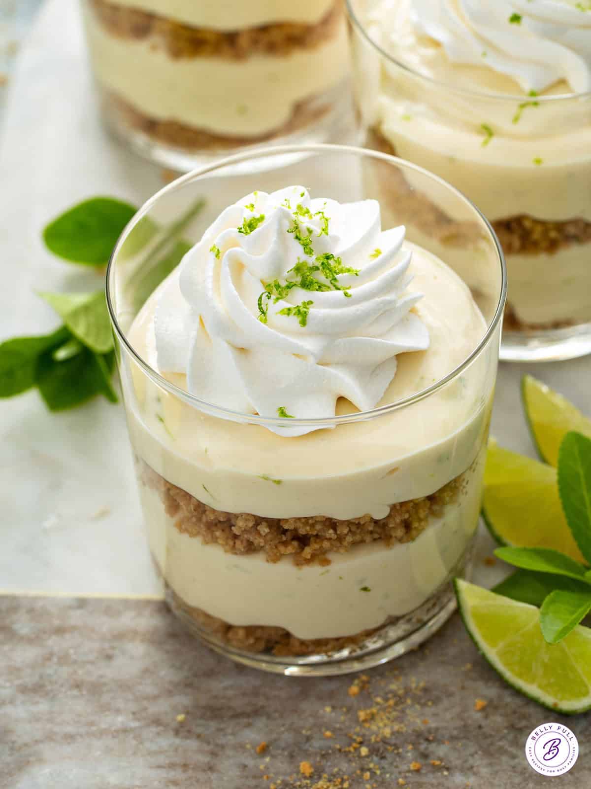 Key Lime Cheesecake Parfaits