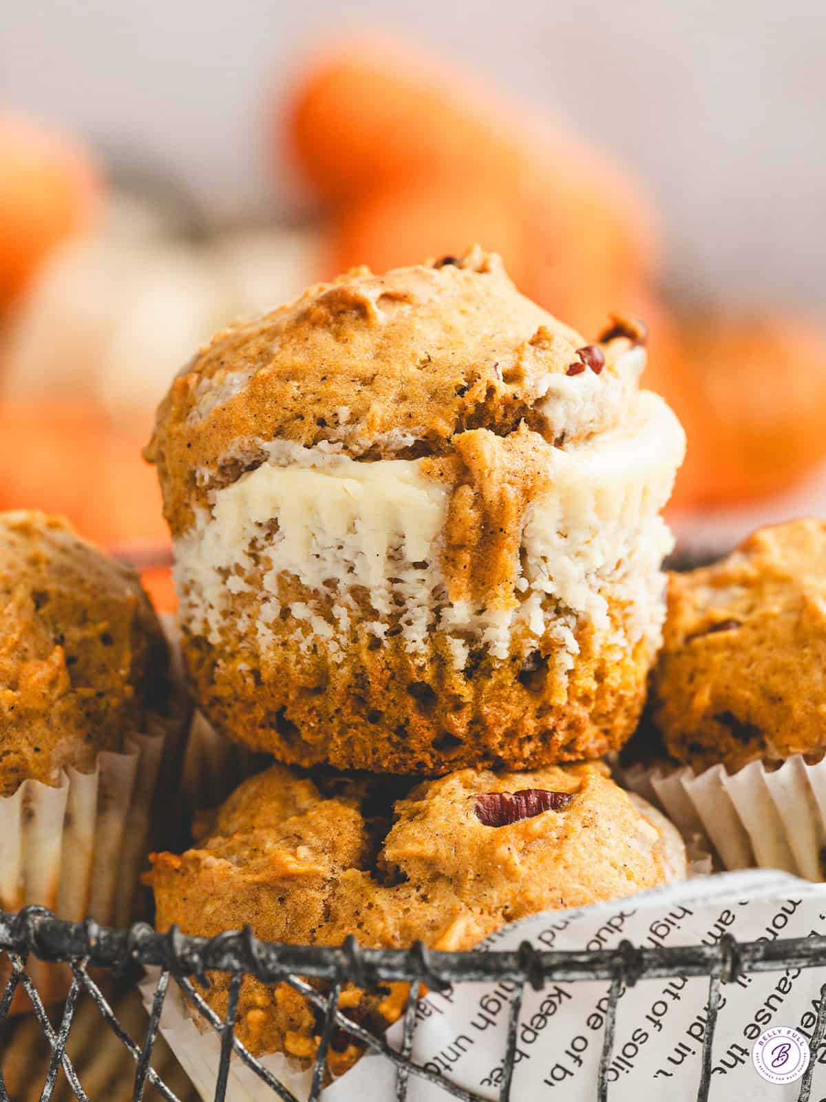 Pumpkin Cream Cheese Muffins