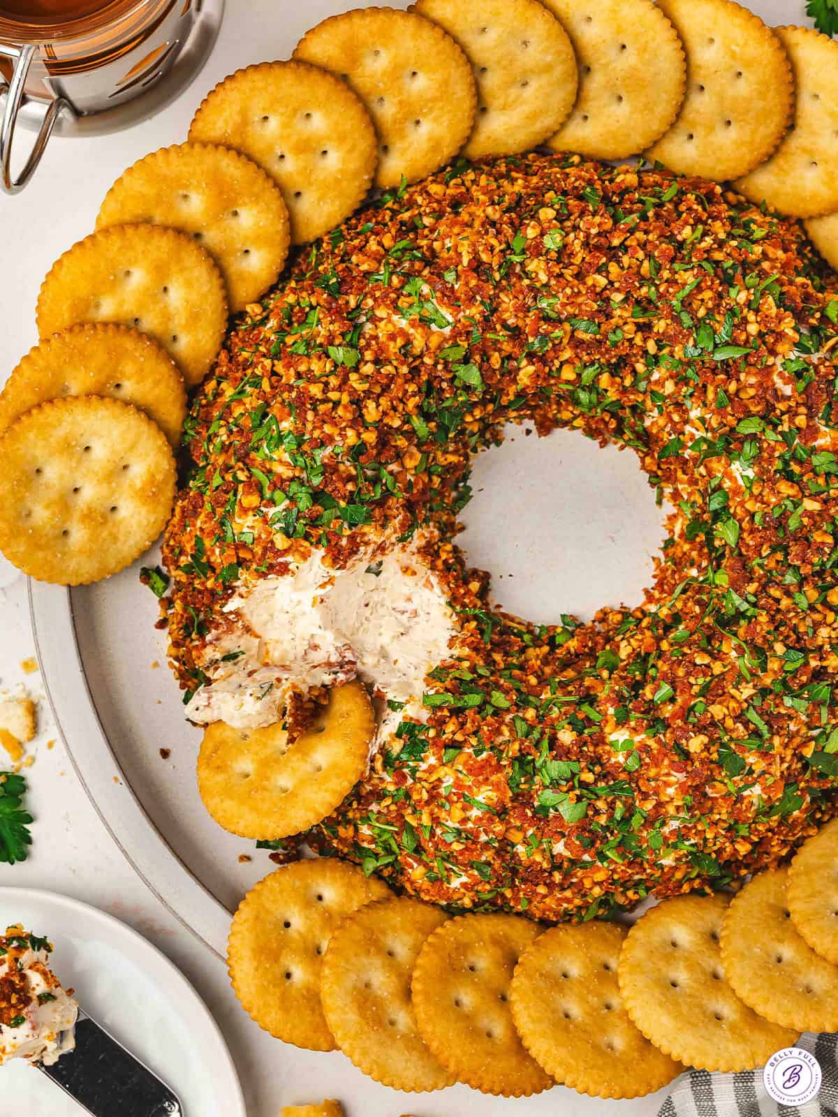 Christmas Wreath Cheese Ball