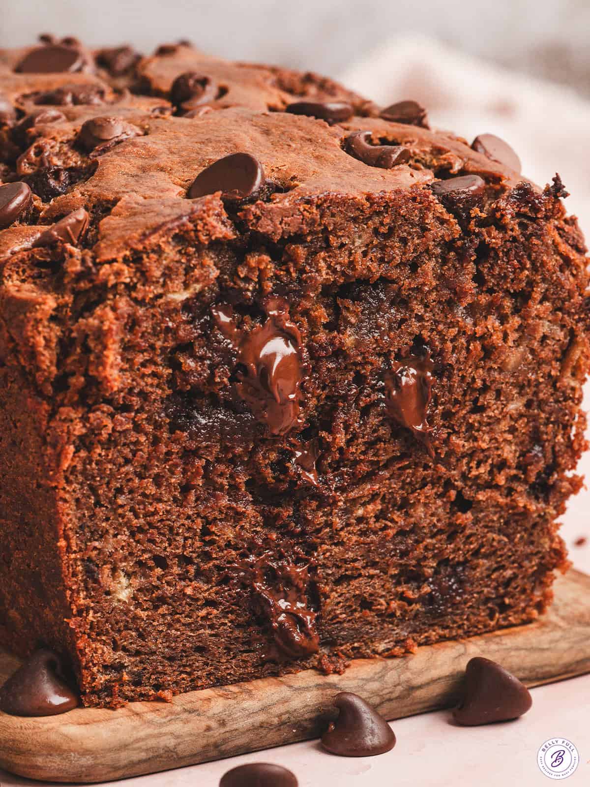 Triple Chocolate Banana Bread