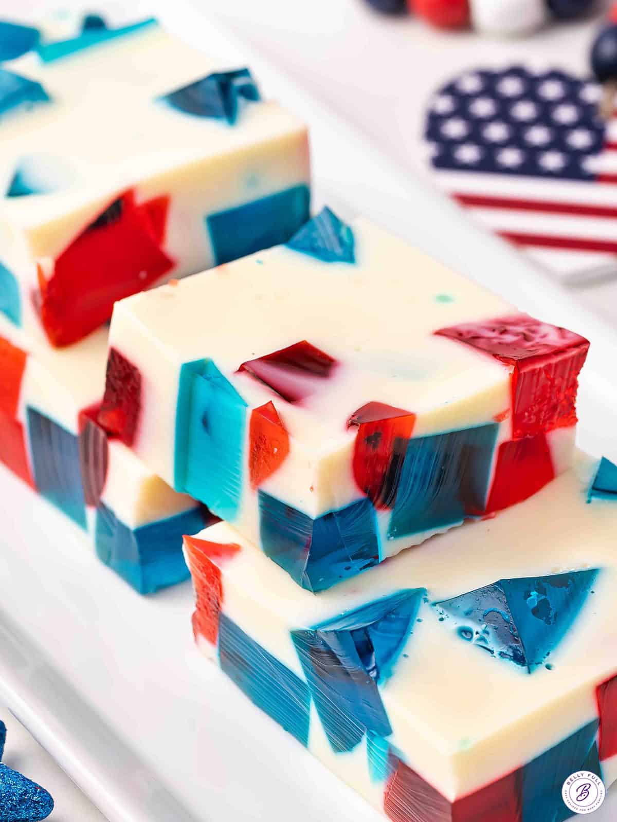 Red White Blue Jello