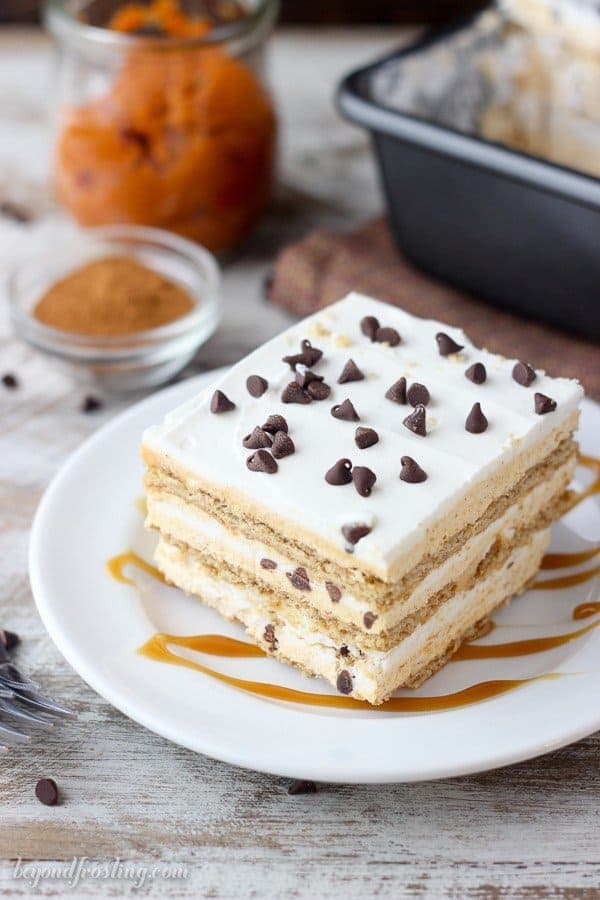 Pumpkin Pie Lasagna