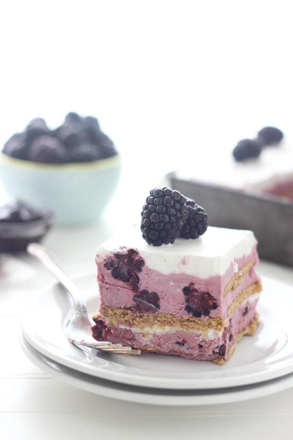 Blackberry Icebox Cake
