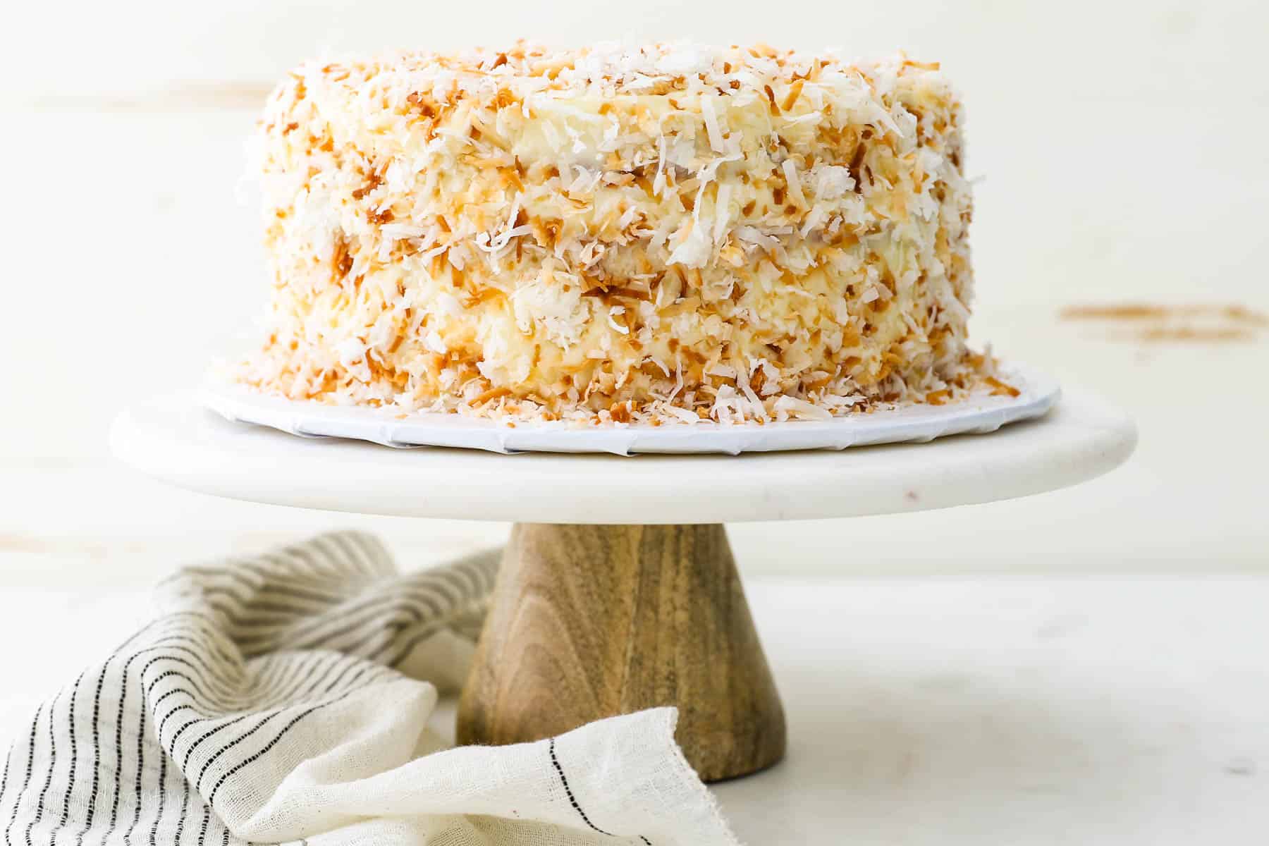 Coconut Custard Cake