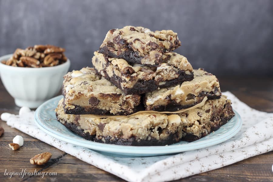 Gooey Mississippi Mud Brookies