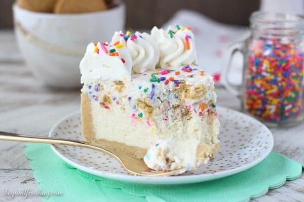 No-Bake Funfetti Mousse Pie