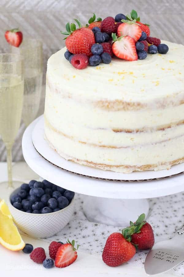 Mimosa Cake