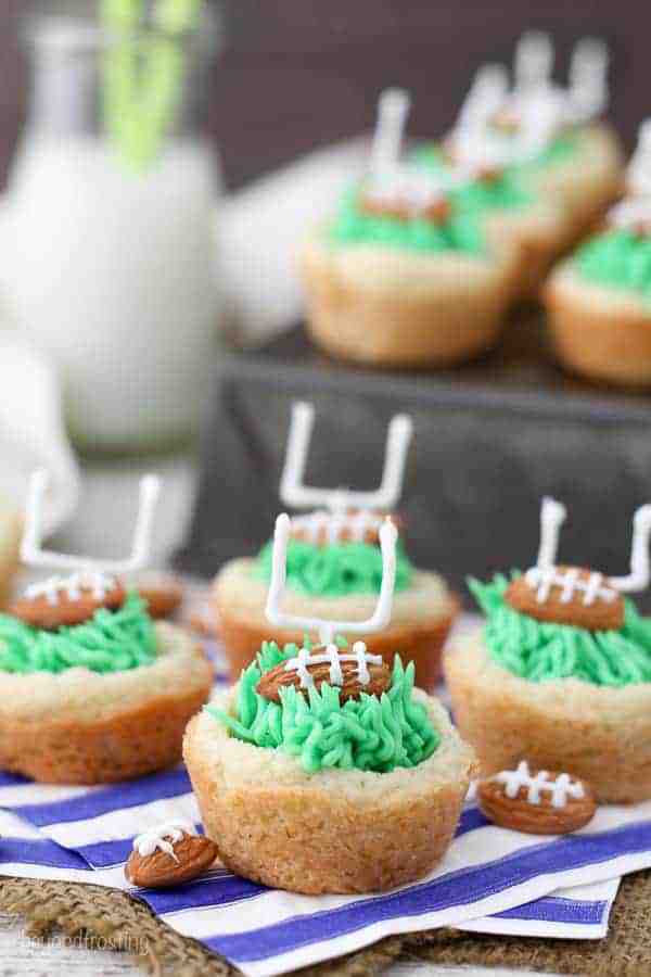 Football Cookie Cups