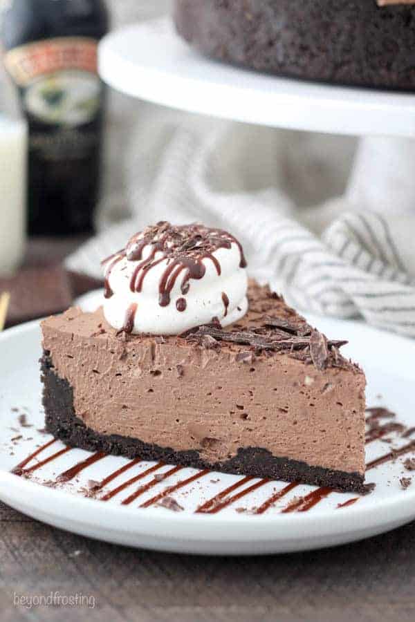 No-Bake Baileys Cheesecake