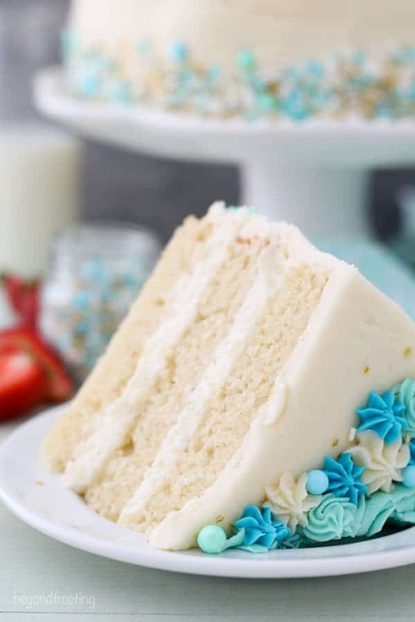 Moist Vanilla Layer Cake