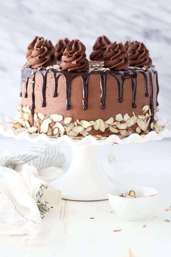 Mocha Almond Fudge Cake