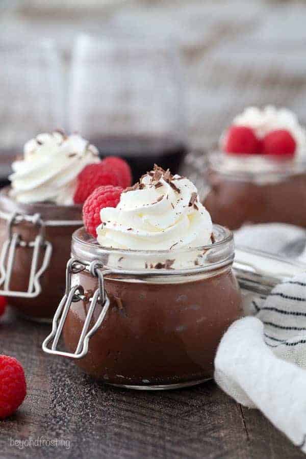Cabernet Chocolate Pudding