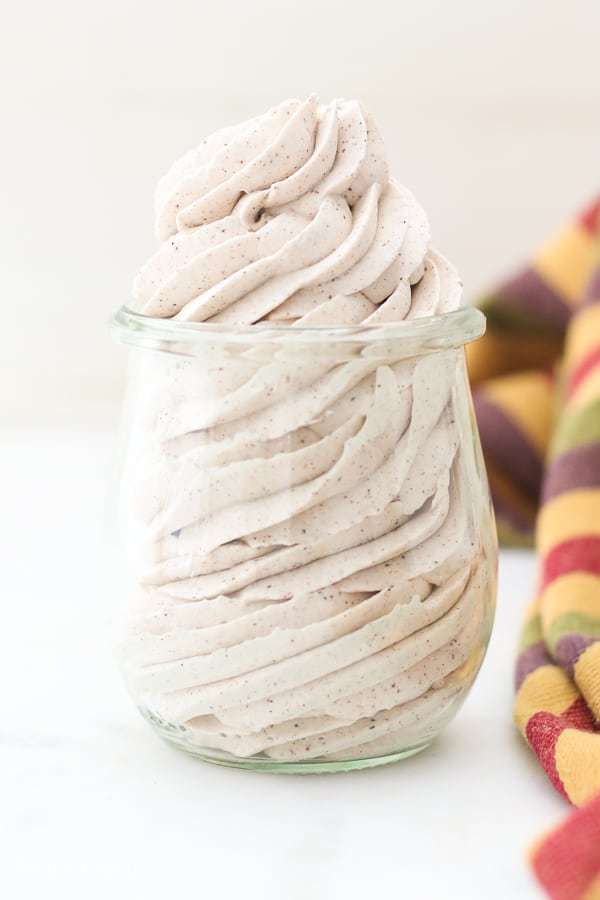 Cinnamon Maple Whipped Cream