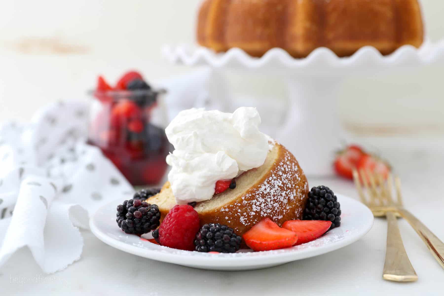 Vanilla Bundt Cake Recipe