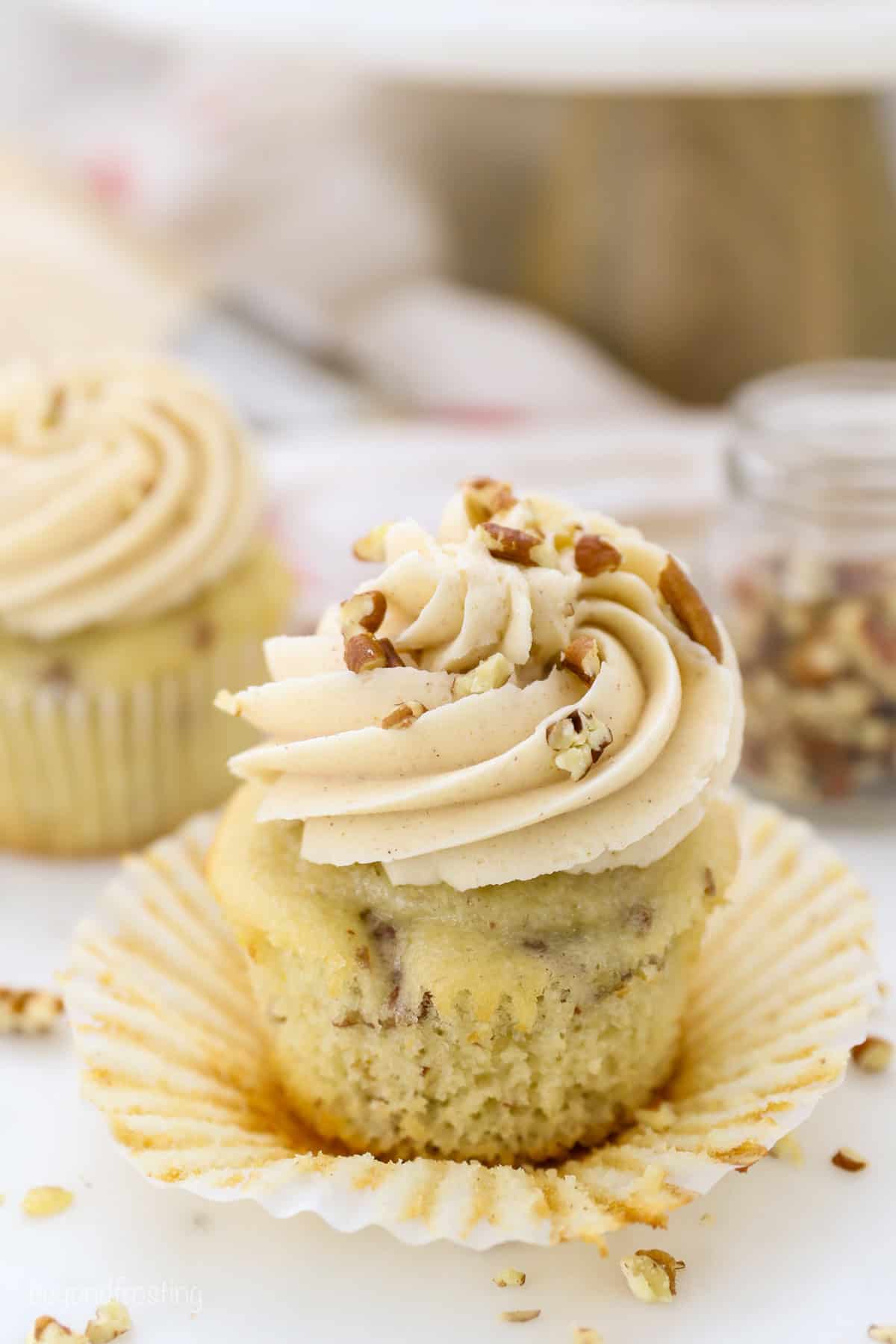 Pecan Cupcakes