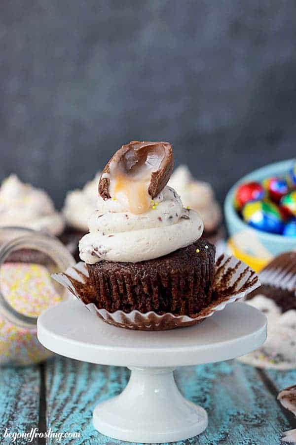 Cadbury Crème Egg Frosting