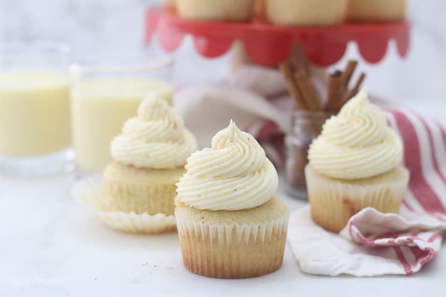 Eggnog Cupcakes