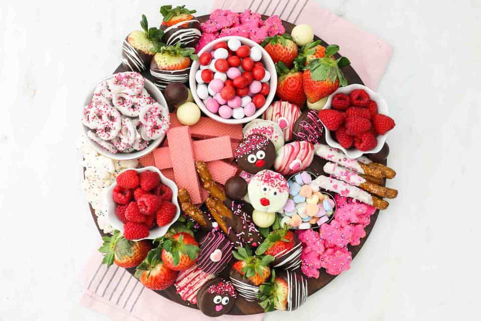 Valentine’s Day Charcuterie Board