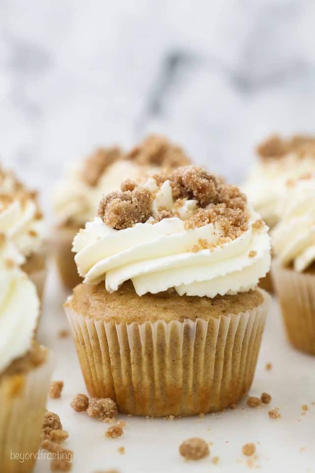 Peach Pie Cupcakes