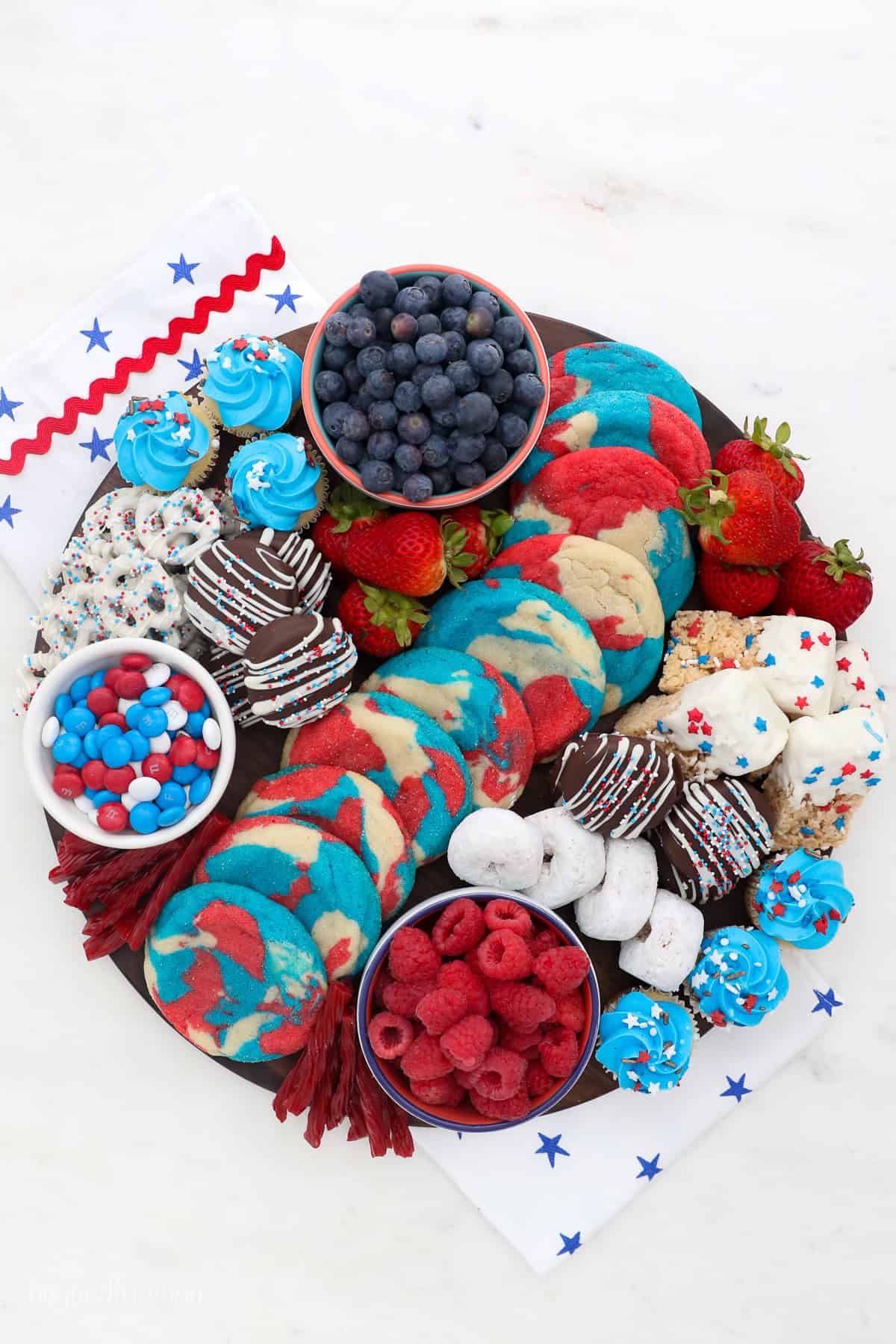 4th of July Dessert Board