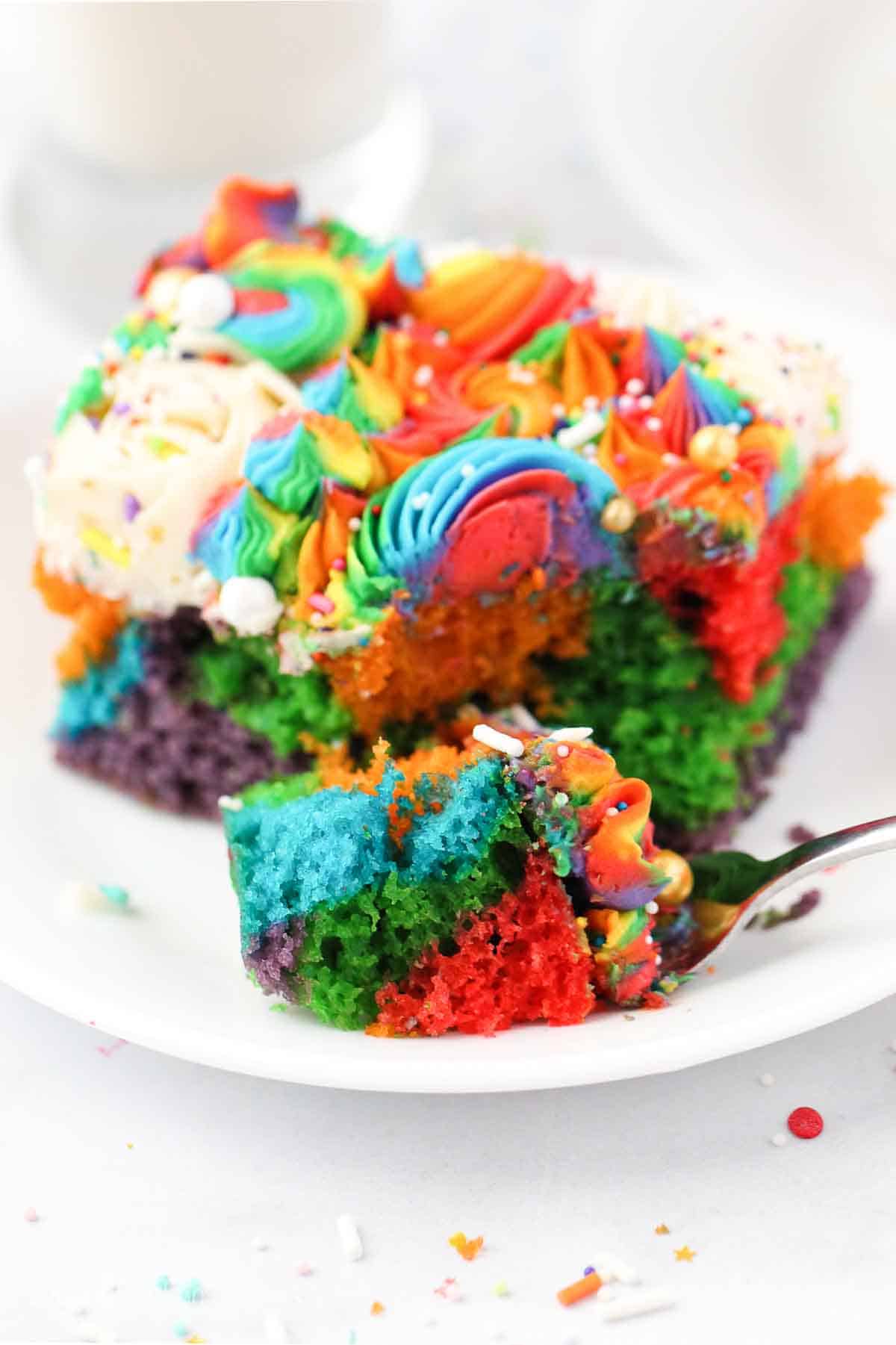 Rainbow Cake