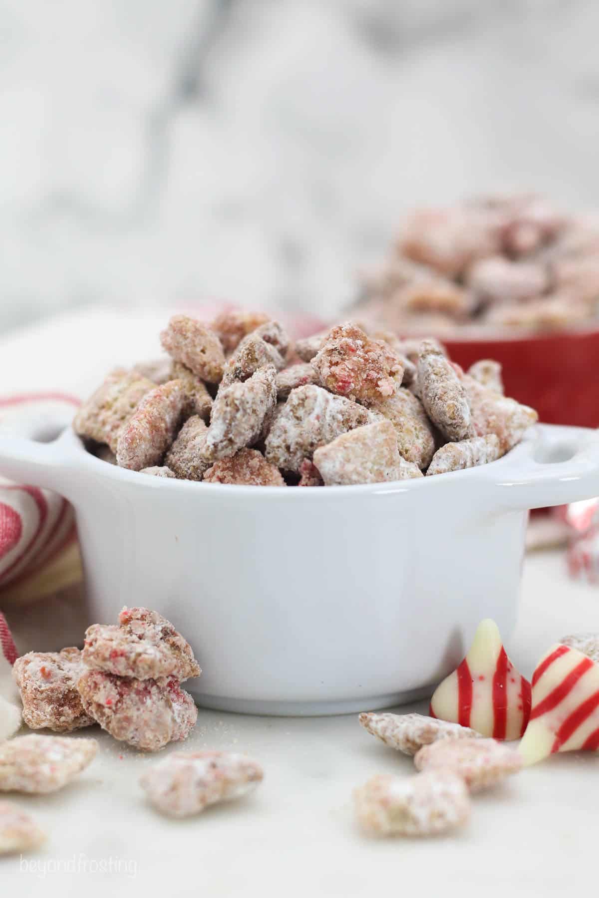 Chocolate Peppermint Puppy Chow