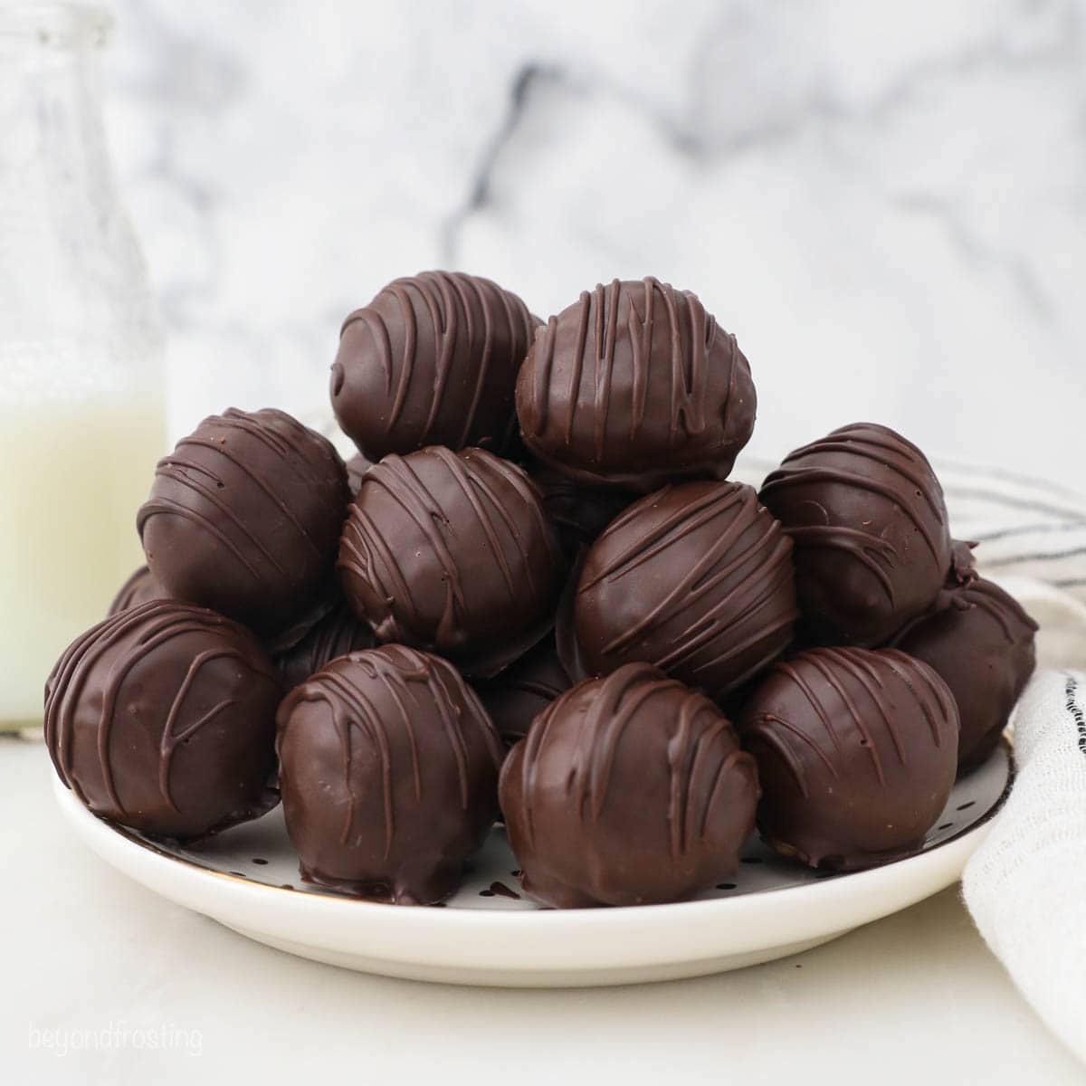 Peanut Butter Balls with Rice Krispies
