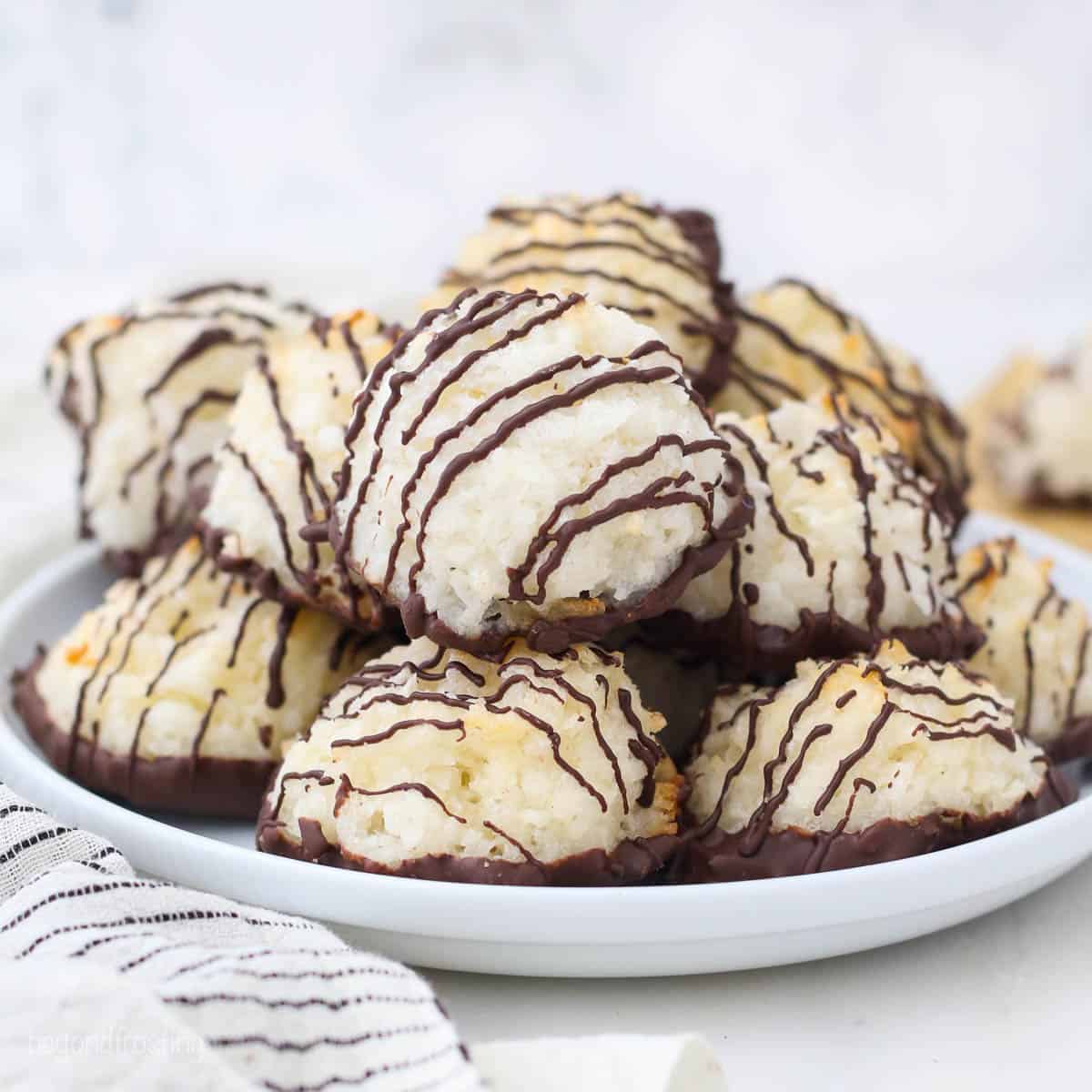 Chocolate Coconut Macaroons