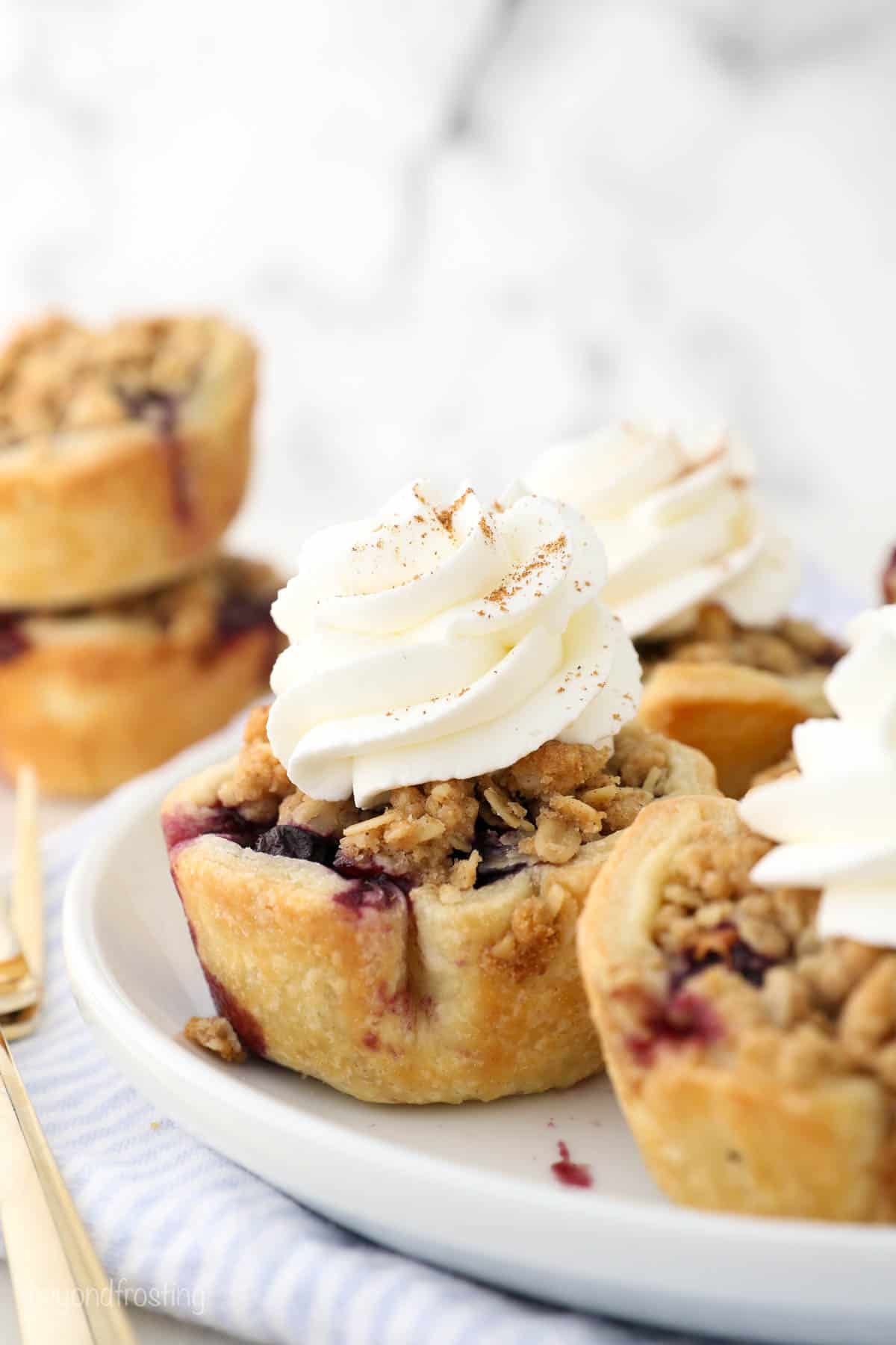 Mini Blueberry Pies