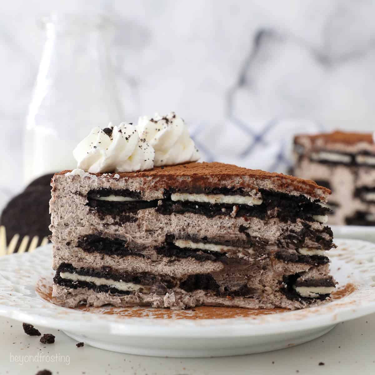 No-Bake Oreo Mousse Cake