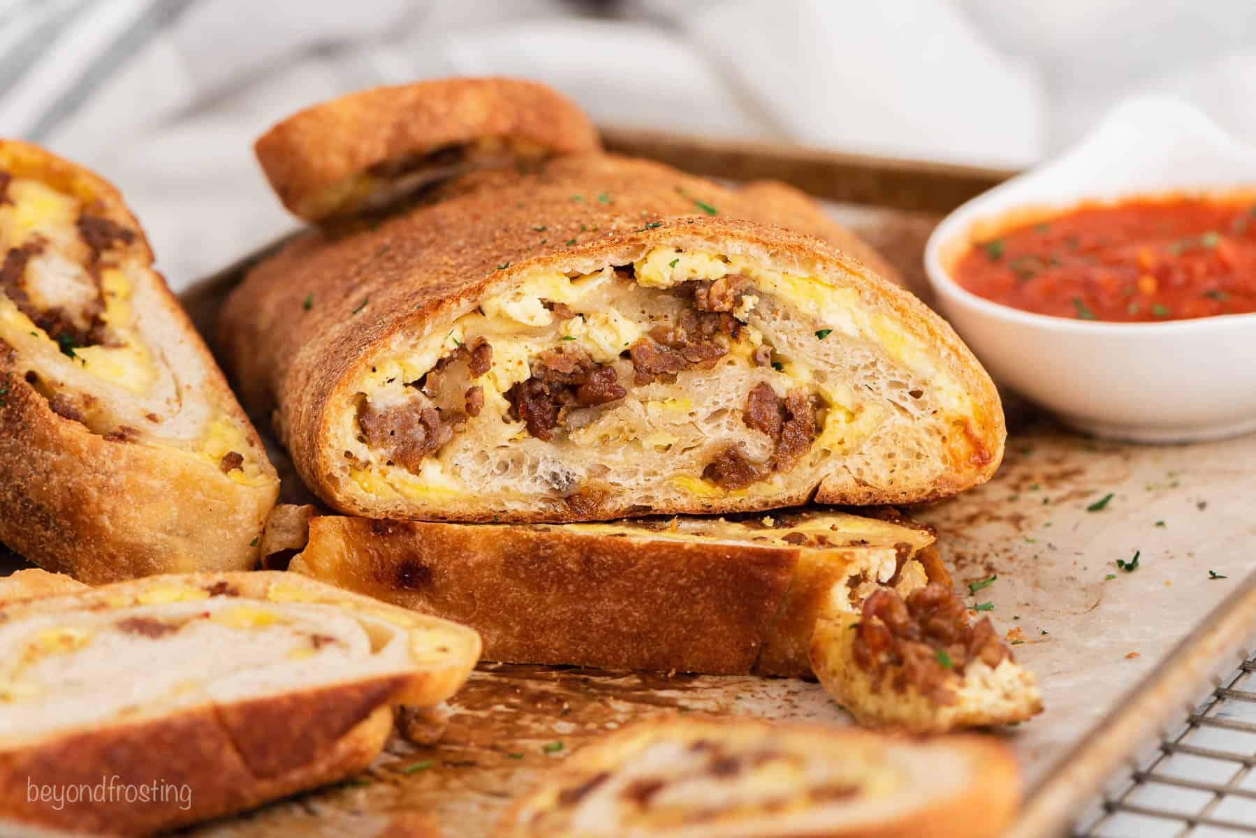 Nana’s Sausage Bread