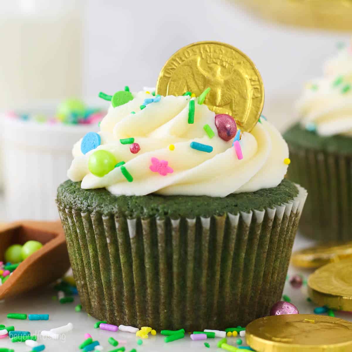 Green Velvet Cupcakes
