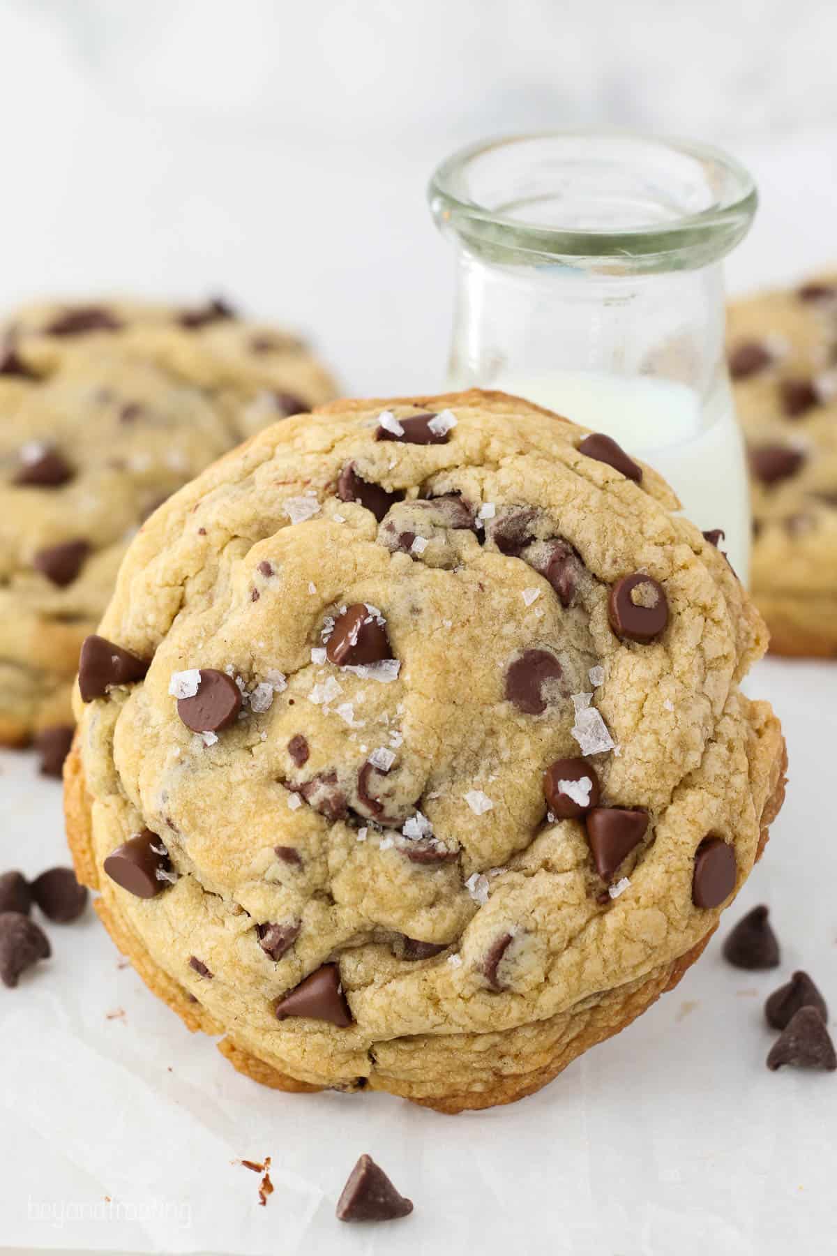 Thick Chocolate Chip Cookies