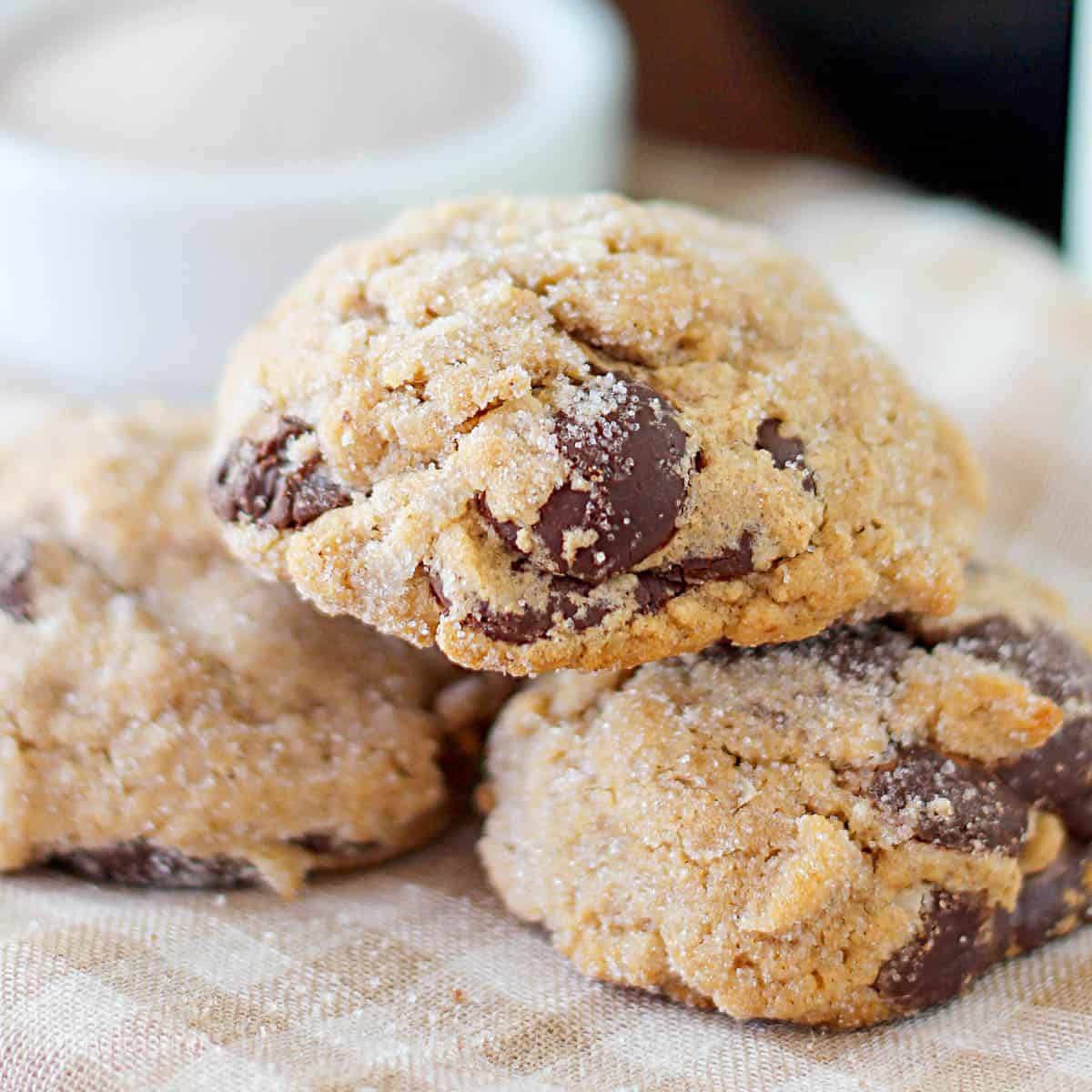 Coconut Chai Chocolate Chip Cookies