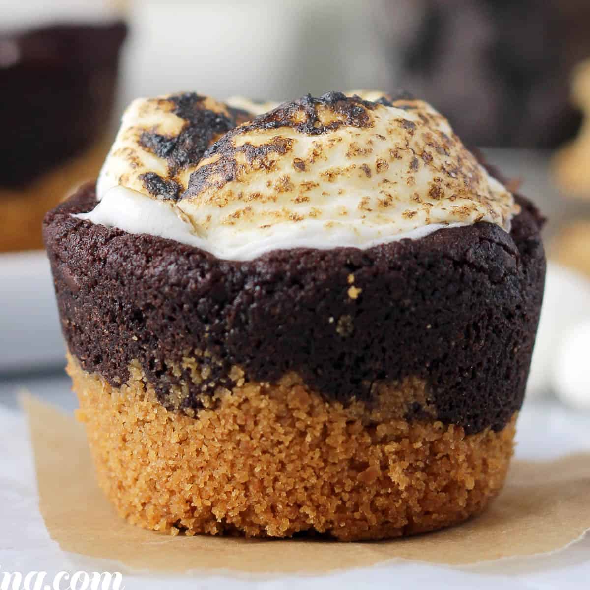S'mores Cookie Cups