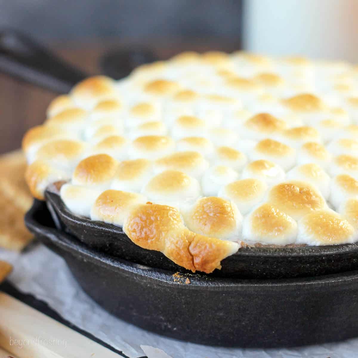 Reese’s Peanut Butter Cup S’mores Dip