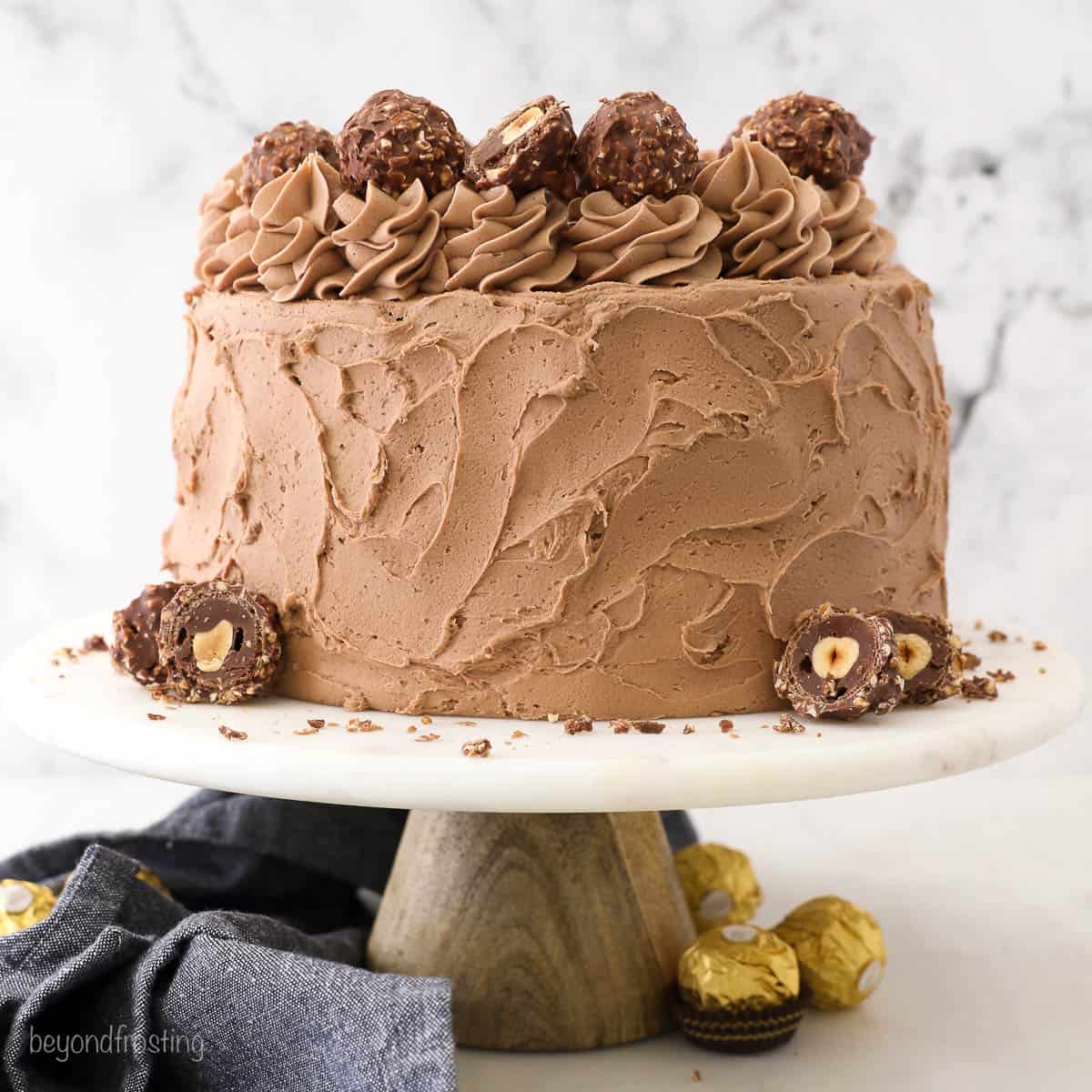 Ferrero Rocher Cake Recipe