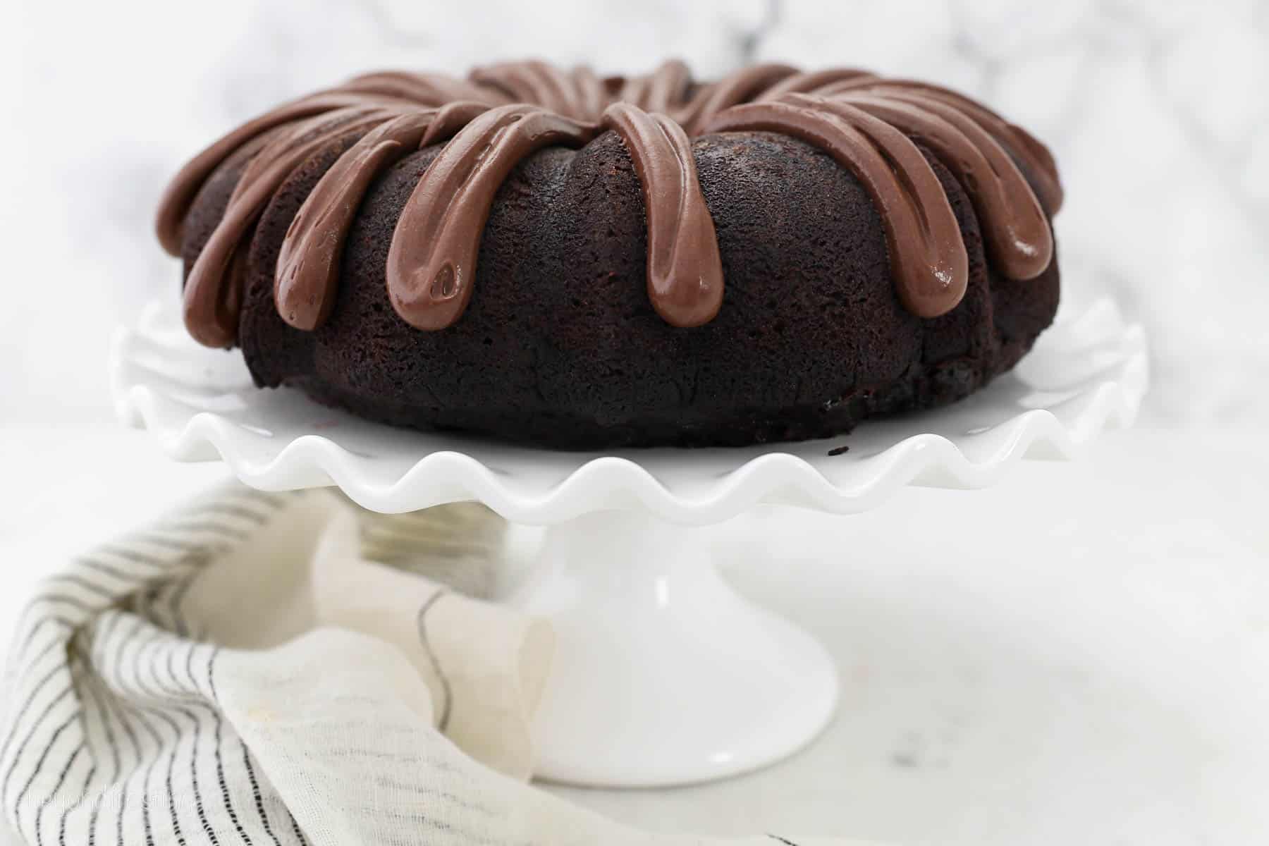 Chocolate Sour Cream Bundt Cake
