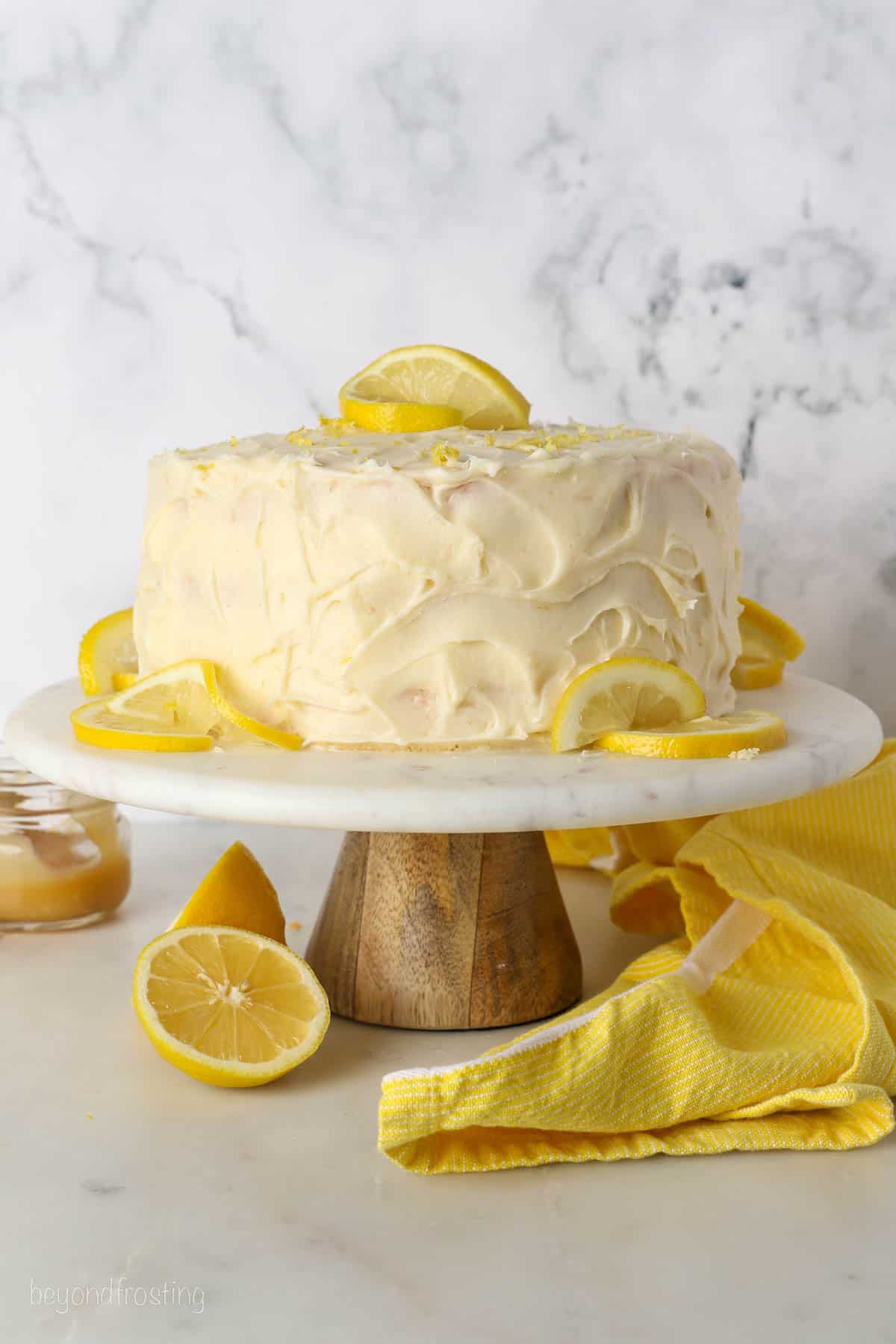 Lemon Curd Cake Recipe