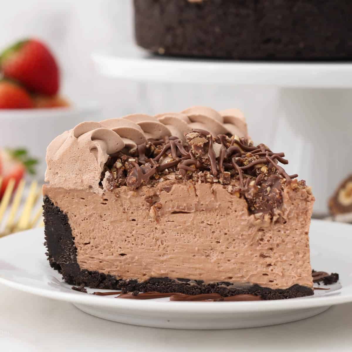 No-Bake Nutella Cheesecake Recipe
