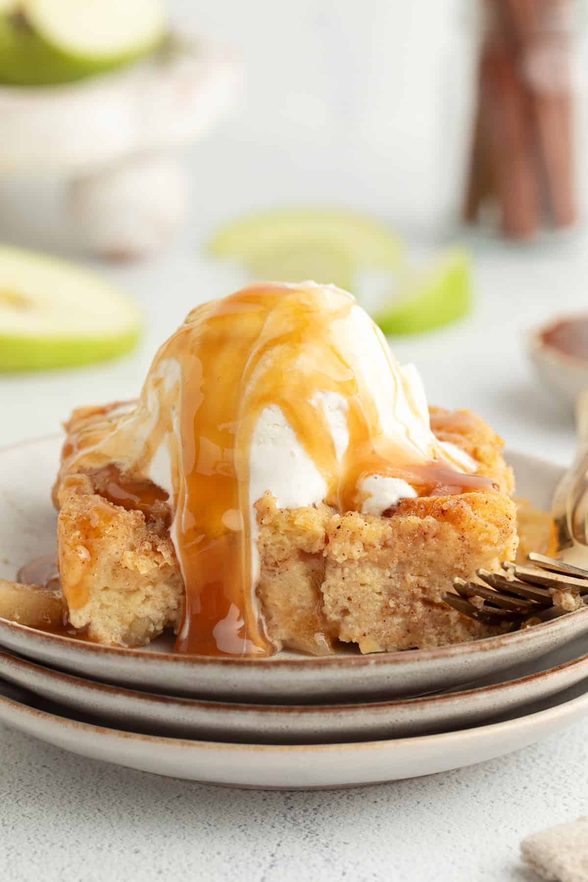 Apple Bread Pudding