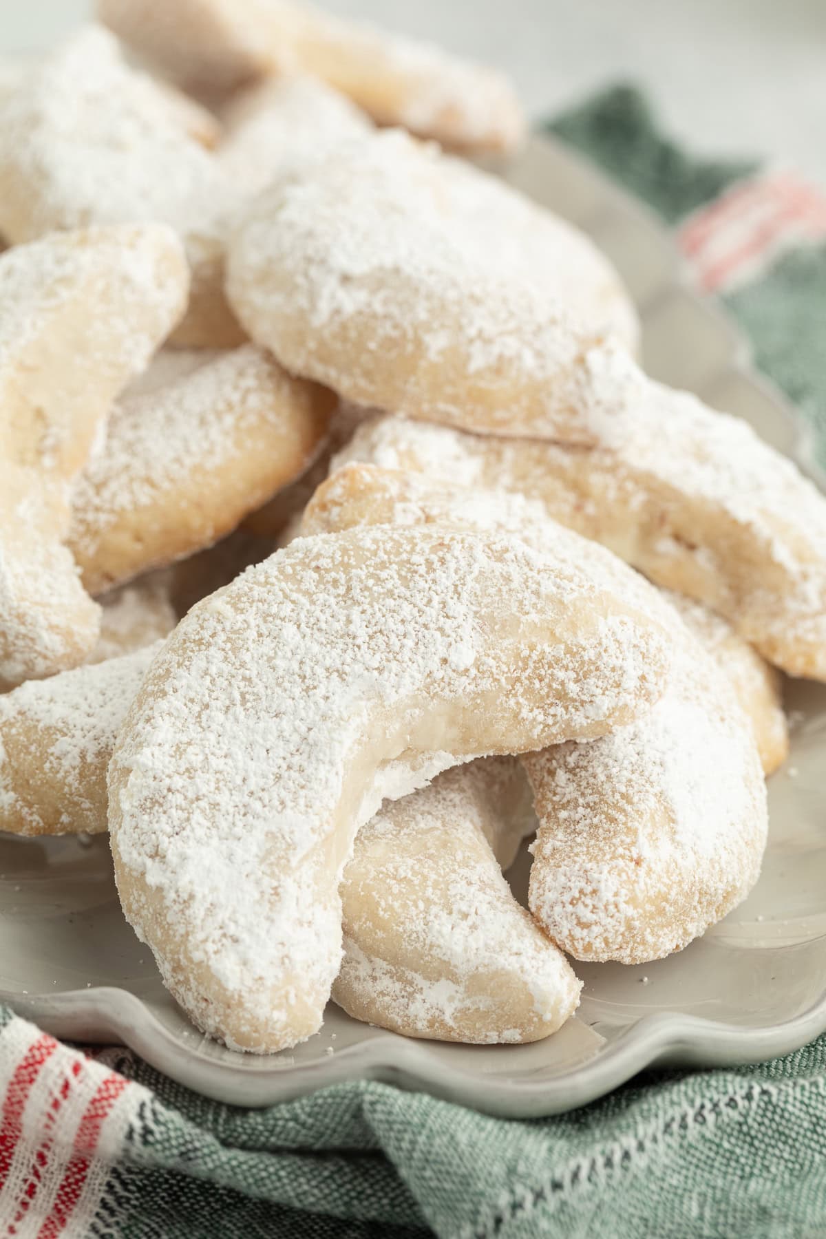 Almond Crescent Cookies